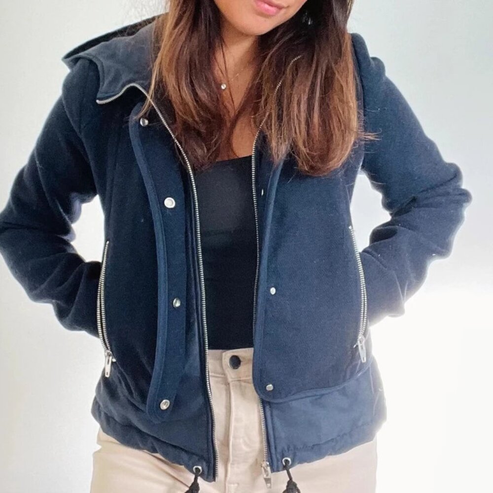 Zara wool jacket size S